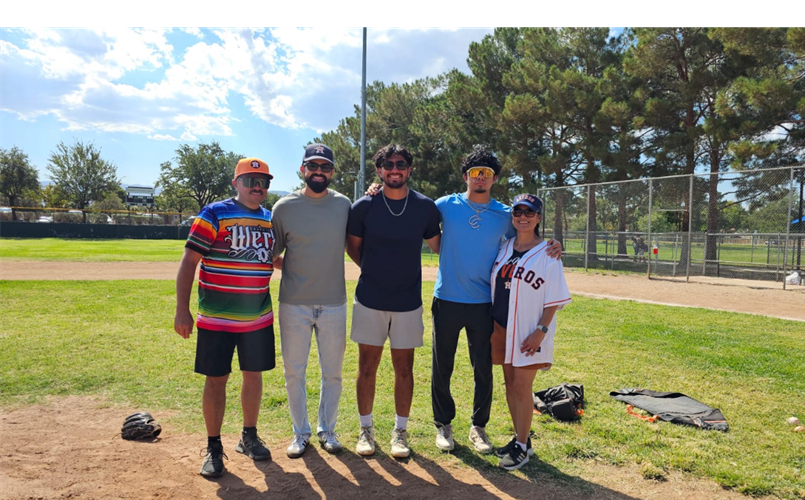 Thank you Huezo family for spending time with our Palmdale Little League youth and community.